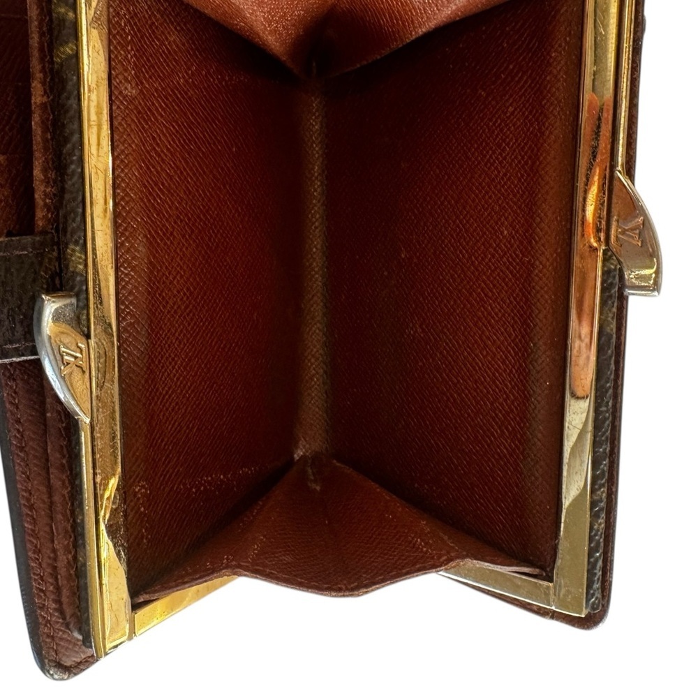 Vintage Louis Vuitton Monogram Viennois Wallet- French Kisslock - Picture 5 of 7